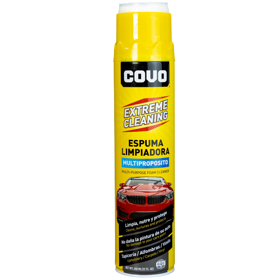 Espuma Limpiadora De Neumáticos Cauchos 650ml Covo