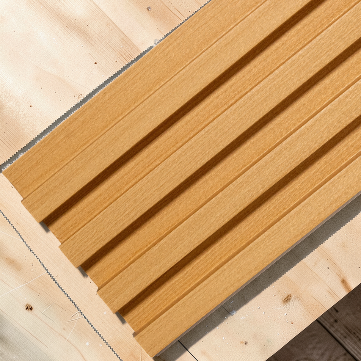 Wall Panel Acanalado Pvc 16cm X 2.9m Wpc - GASKA