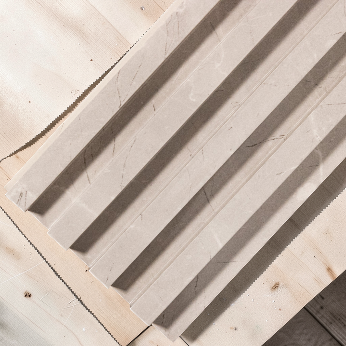 Wall Panel Acanalado Pvc 16cm X 2.9m Wpc - GASKA