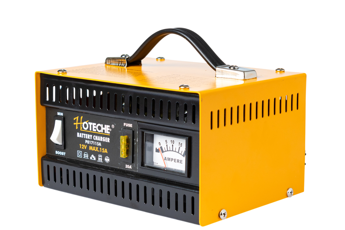 Cargador De Batería 12v Moto Carro Camión Hoteche