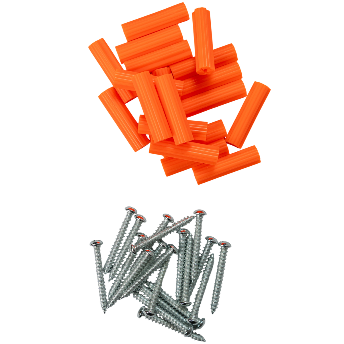 Tornillo Ramplug Autoroscante 8x1 Naranja 1/4 40pcs Exxel
