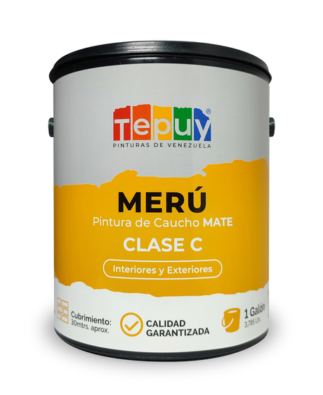 Pintura De Caucho 1G Meru Tepuy Clase C - GASKA