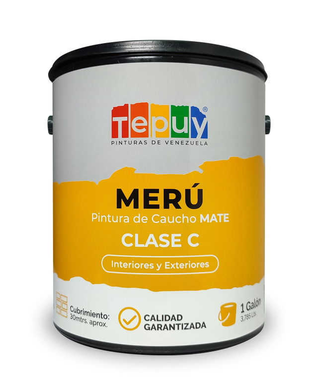 Pintura De Caucho 1G Meru Tepuy Clase C - GASKA