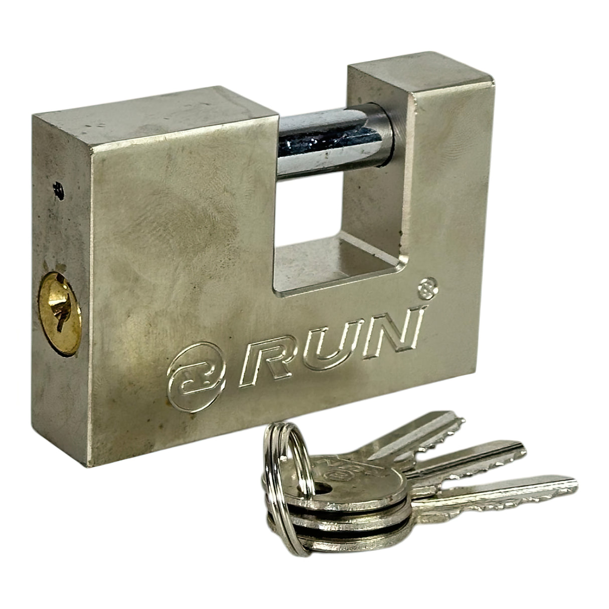 CANDADO ANTICIZALLA 80MM DE HIERRO NIQ RUN