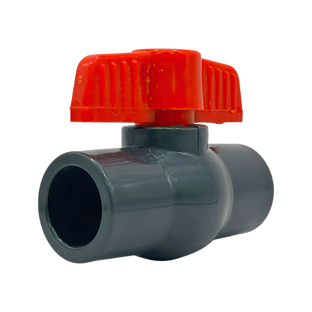 Llave De Paso Rápido Pvc Uniteca 1/2 Pulgada