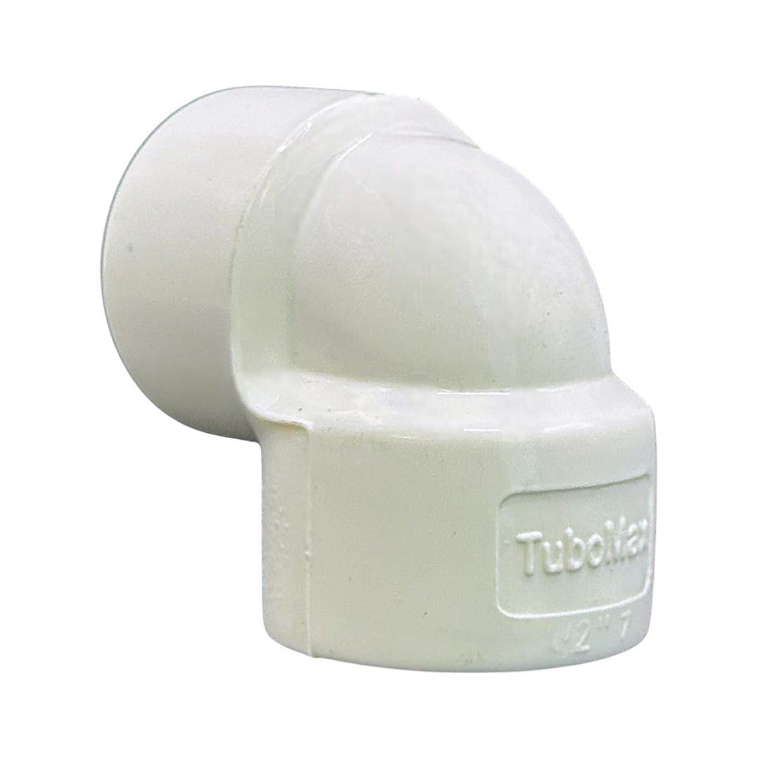 Codo Roscado Agua Fría 90º Uniteca