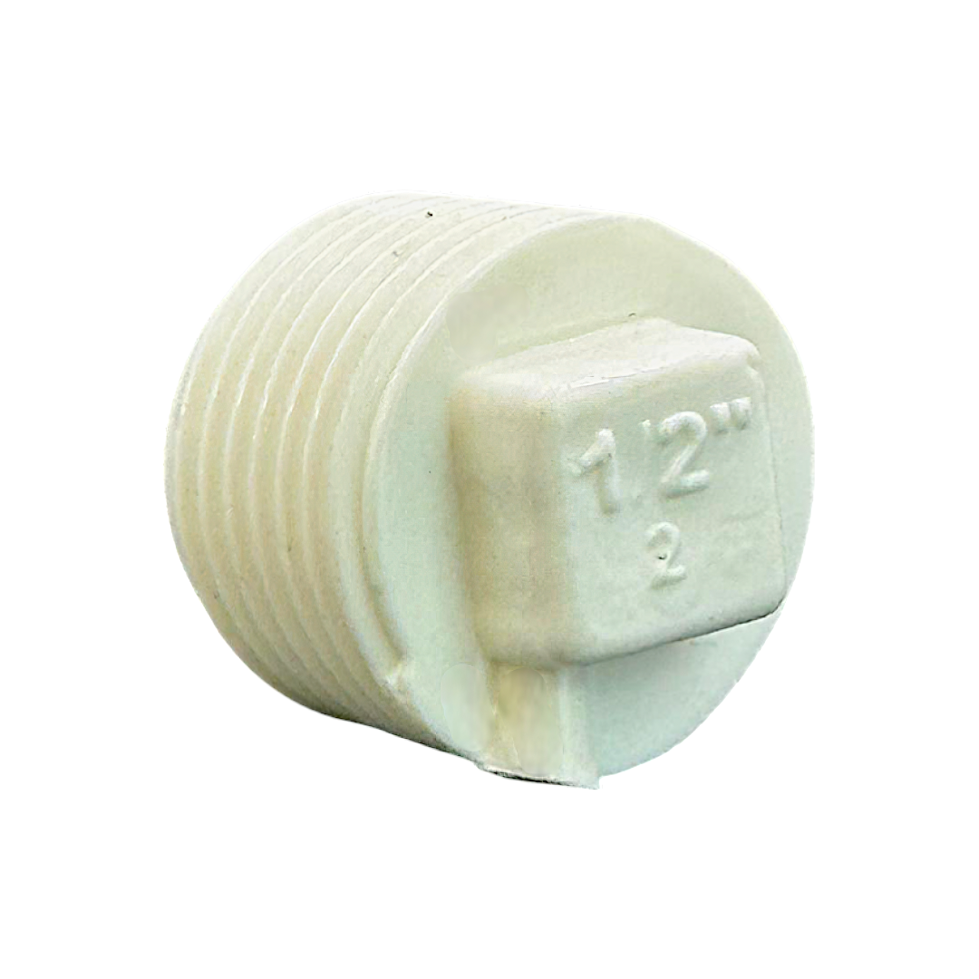 Tapón Macho Roscado Agua Fría Uniteca 1/2"