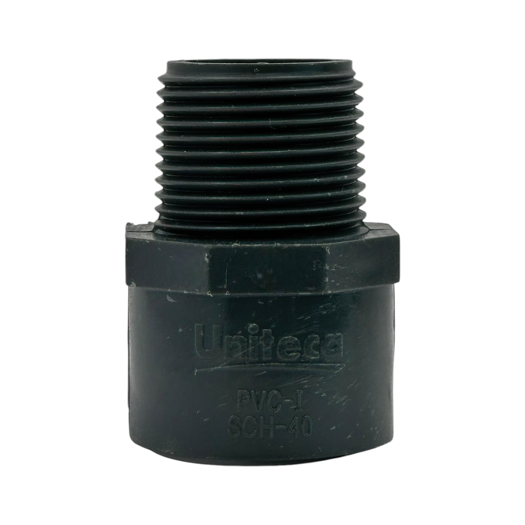 Adaptador Macho Agua Fría Uniteca