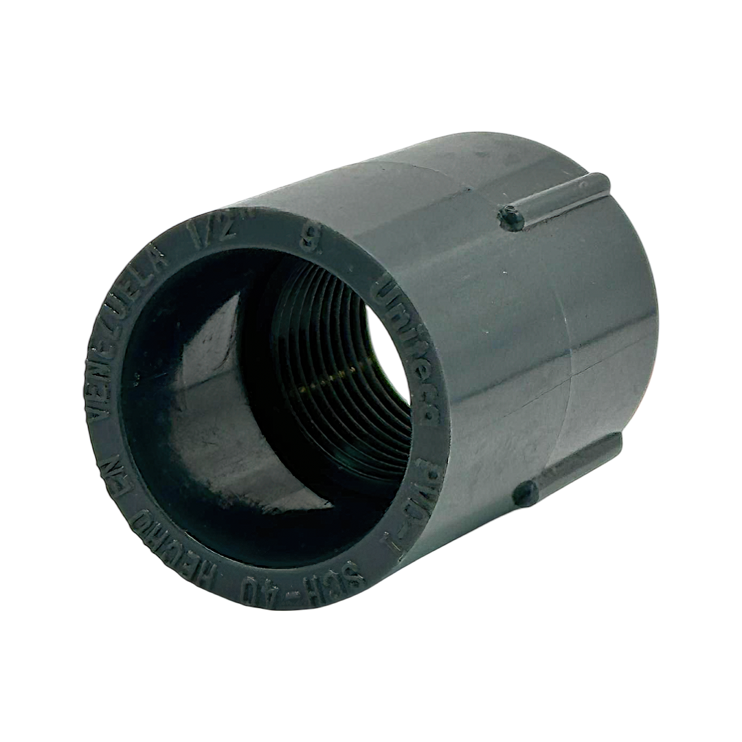 Adaptador Hembra Agua Fría Uniteca De 1/2"