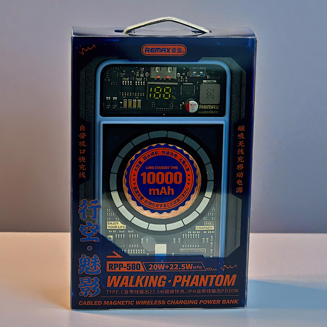 Power Bank Cargador Portatil Magnetico 10000mah C-l Remax