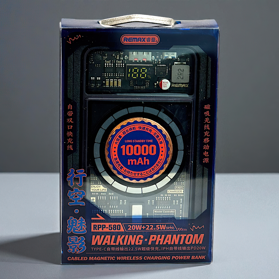 Power Bank Cargador Portatil Magnetico 10000mah C-l Remax