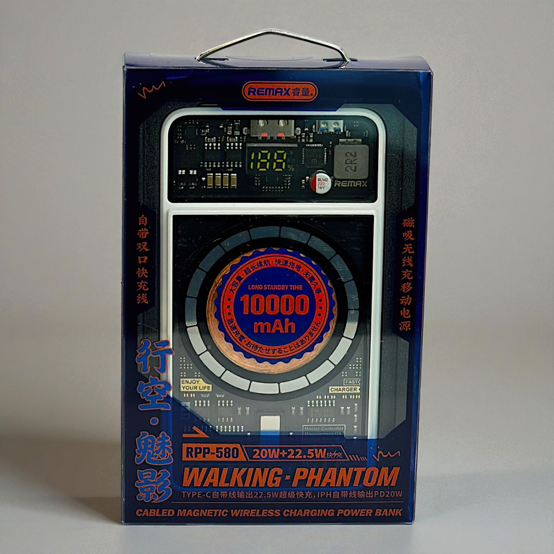 Power Bank Cargador Portatil Magnetico 10000mah C-l Remax