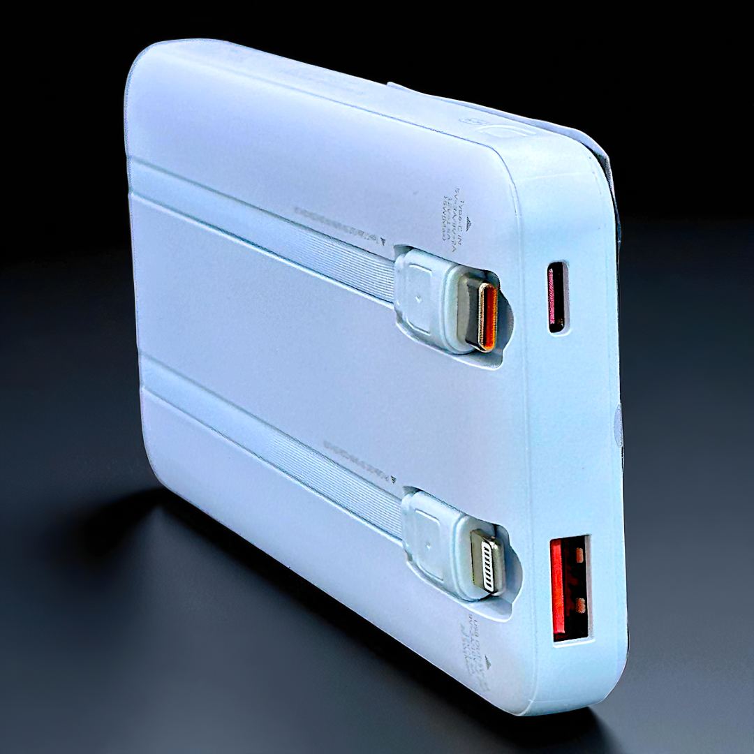 Power Bank Cargador Portatil 10000mah 2 Cables C-l Remax