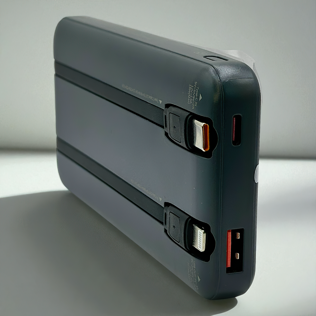 Power Bank Cargador Portatil 10000mah 2 Cables C-l Remax