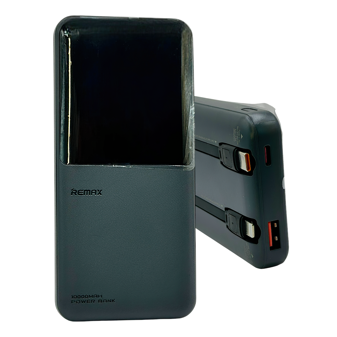Power Bank Cargador Portatil 10000mah 2 Cables C-l Remax