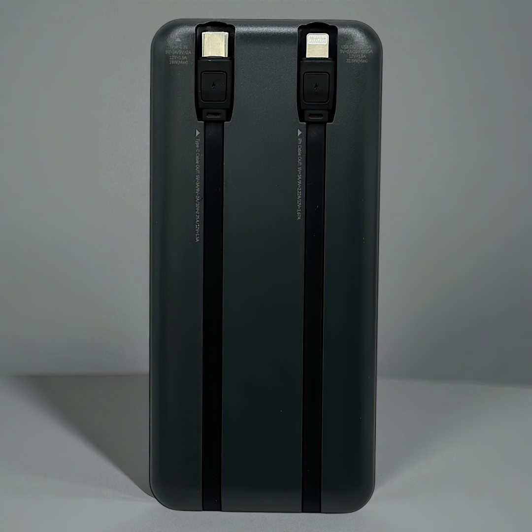 Power Bank Cargador Portatil 10000mah 2 Cables C-l Remax