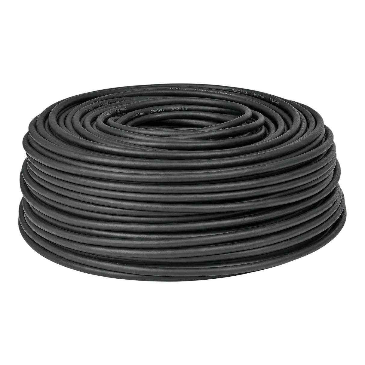 Cable Coaxial RG6 Negro x MT Lumistar