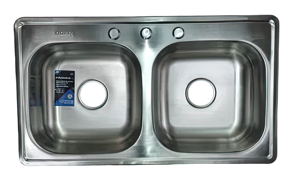 TINA EMPOTRAR DOBLE 840MMx480MMx150MM FAGUAX