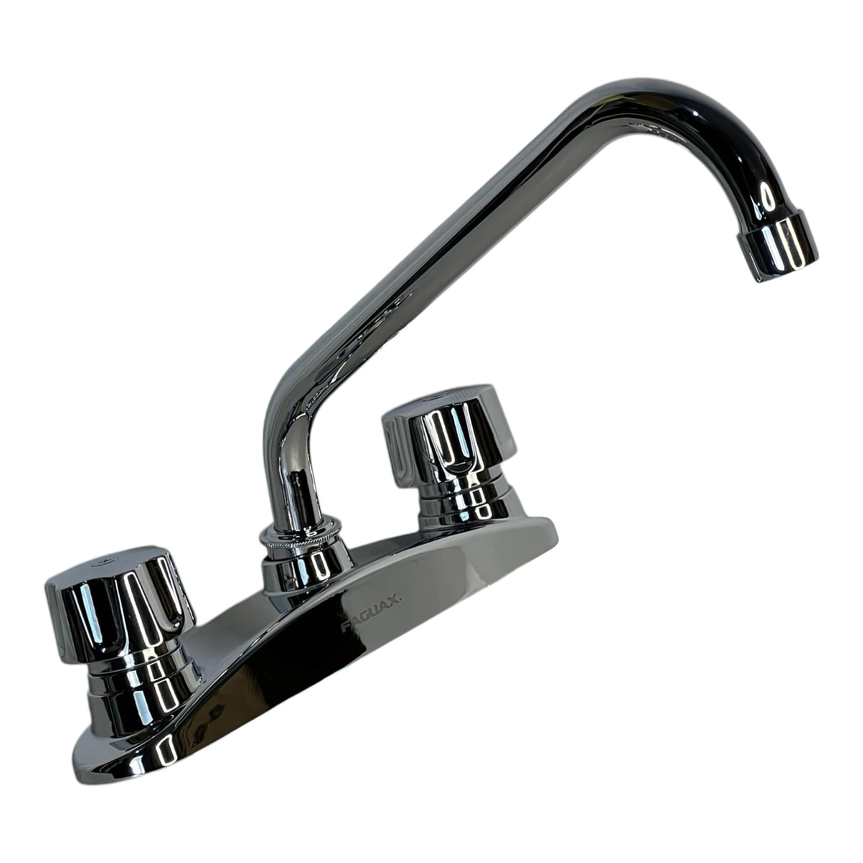 GRIFERIA DE FREGADERO 8" 100%BRONCE CROM/PLATA LONDRES FAGUAX