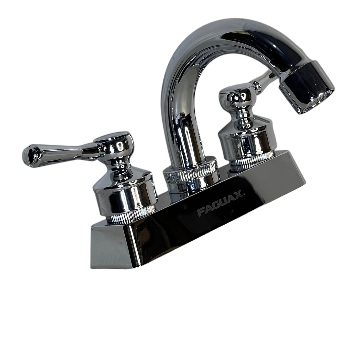 GRIFERIA DE LAVAMANOS 4" CUELLO CORTO CISNE VERONA FAGUAX