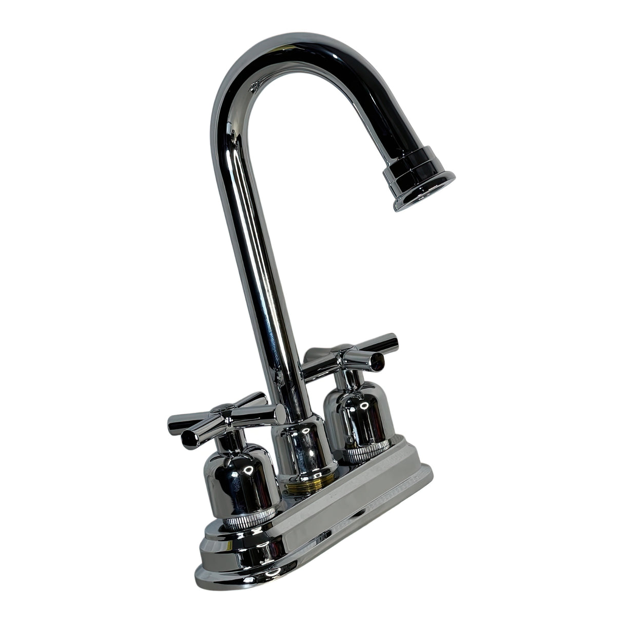 GRIFERIA DE LAVAMANOS 4" DOBLE CUELLO CISNE ECLIPSE FAGUAX