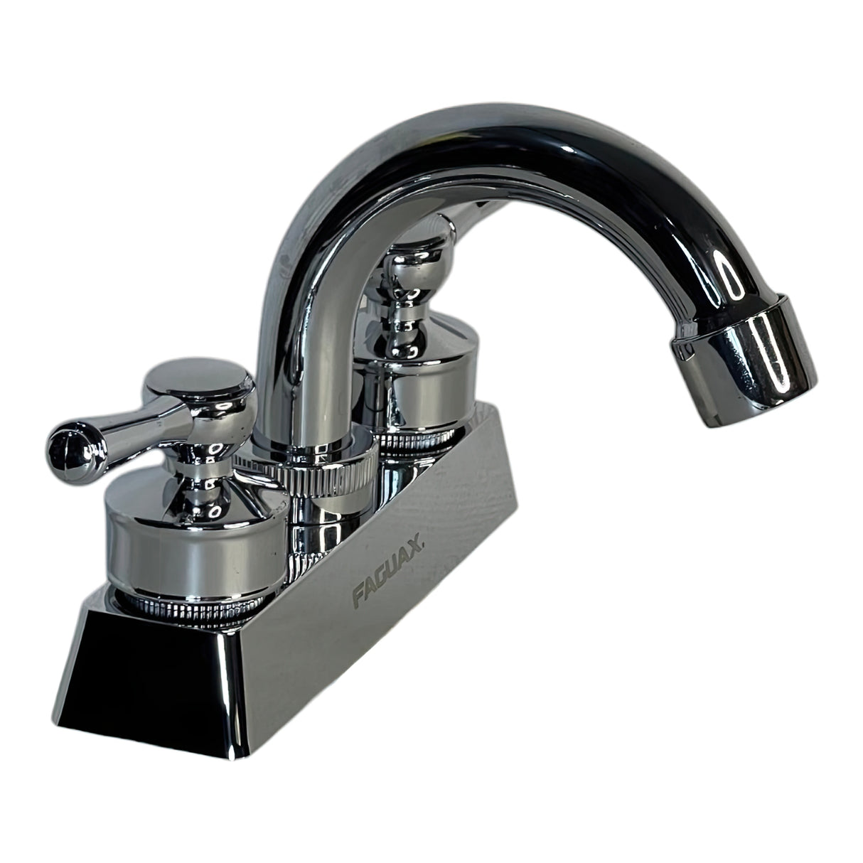 GRIFERIA DE LAVAMANOS 4" PADUA CUELLO CISNE FAGUAX