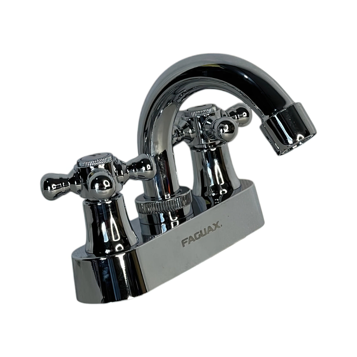 GRIFERIA DE LAVAMANO 4" DOBLE C/CORTO CATANIA PLAST FAGUAX