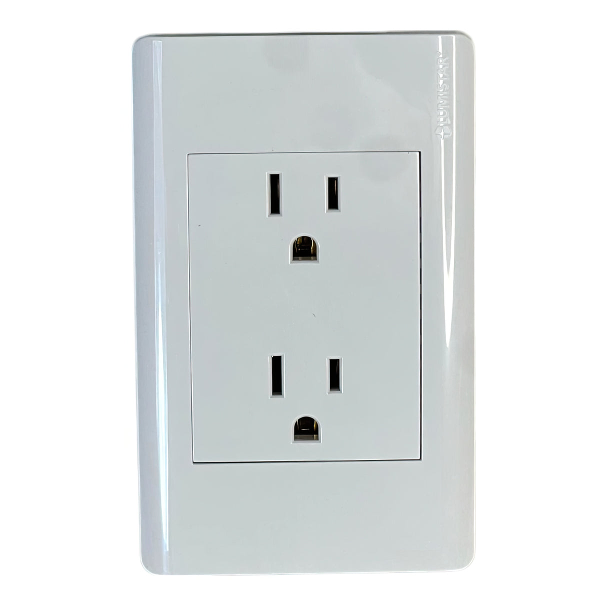 Toma Doble Elite Blanco 15AMP 250V Lumistar