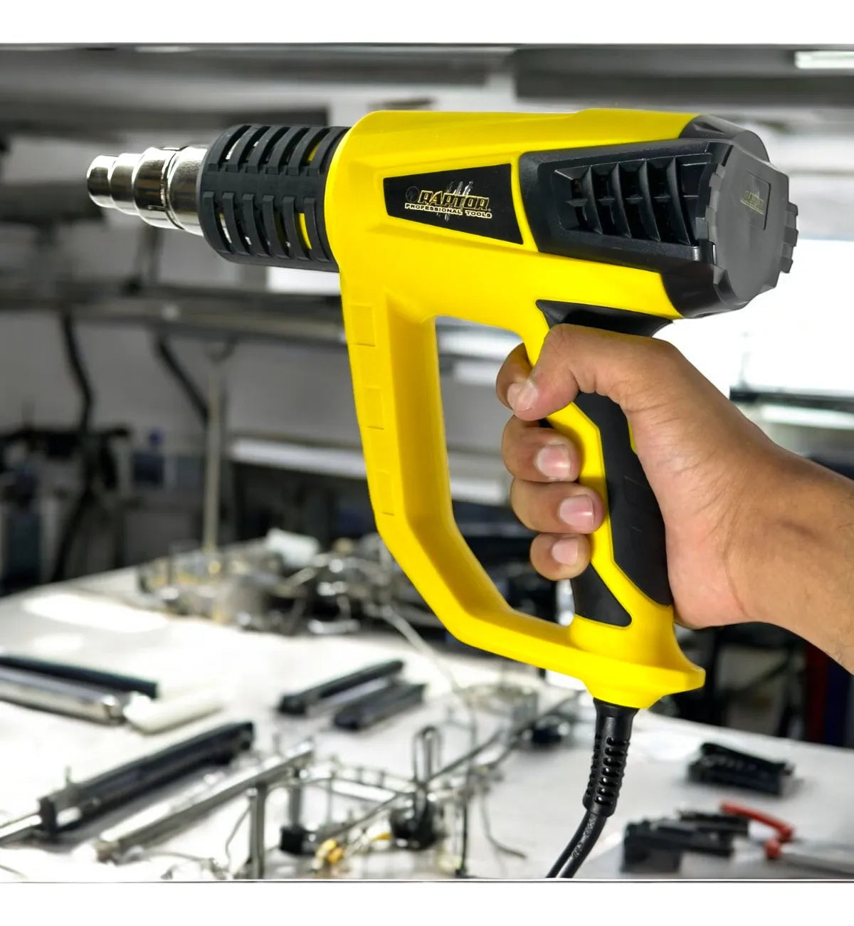 PISTOLA DE CALOR 1500W RAPTOR