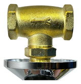 LLAVE DE DUCHA P/EMPOTRAR METAL 1/2" LF
