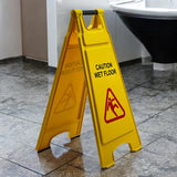 CARTEL ADVERTENCIA PISO MOJADO WADFOW