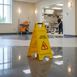 CARTEL ADVERTENCIA PISO MOJADO WADFOW