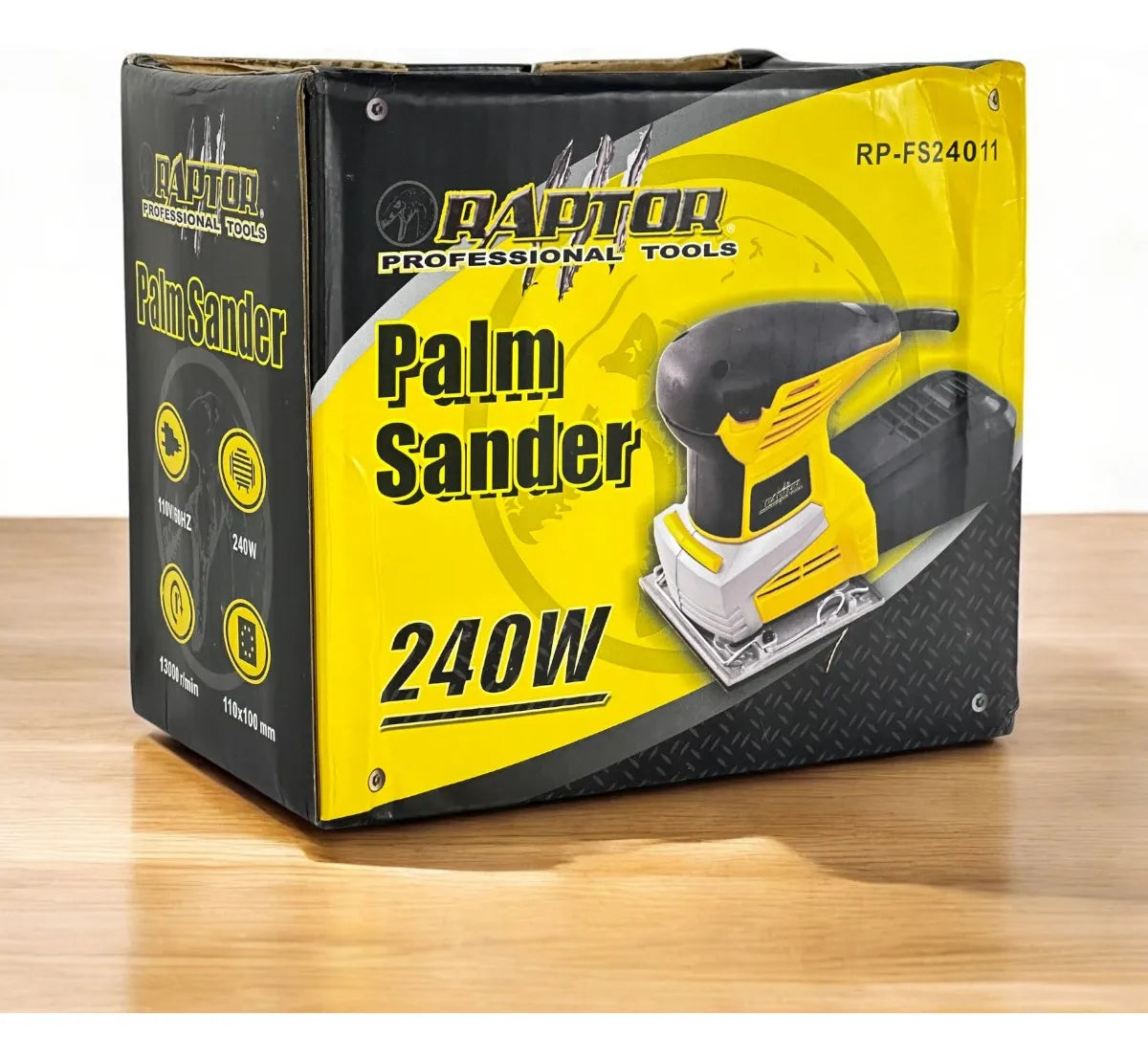 LIJADORA ELECTRICA 240W-1330RPM RAPTOR