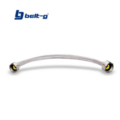CANILLA P/WC 1/2 X 5/8 40CM FLEXIBLE MALLA  ACERO BELT-G