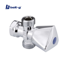 LLAVE DE ARRESTO 1/2" X 1/2" DOBLE SALIDA TRION BELT-G