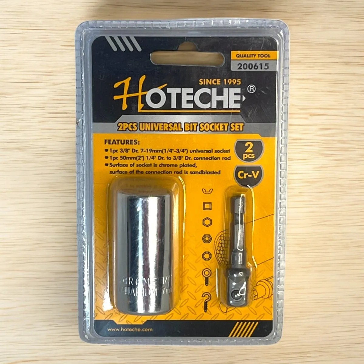 DADO AJUSTABLE UNIVERSAL SET 2PZS HOTECHE