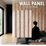 Wall Panel Acanalado Pvc 16cm X 2.9m Wpc