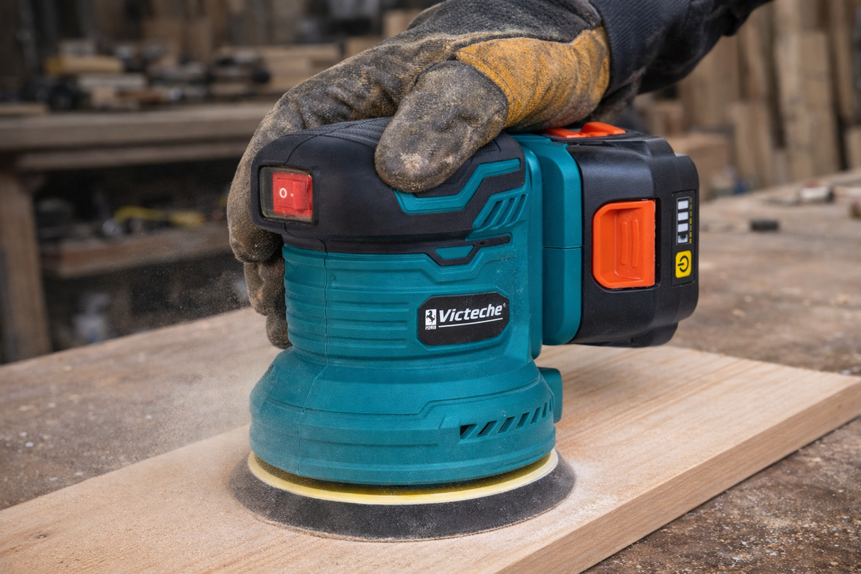 Lijadora Rotativa Orbital Inalámbrica 24v Victeche