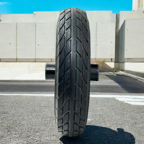 Rueda Caucho Para Carretilla Rutel Semi Neumática 16"