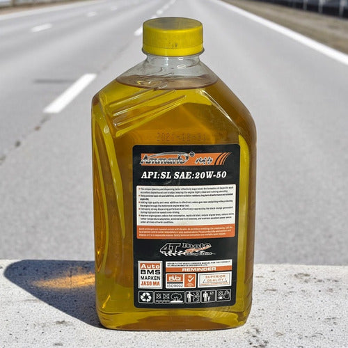 Lubricante 4t 1lt 20w-50 Mineral Ammark