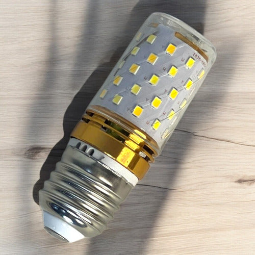 Bombillo Led Tubular 6w E27 85-265v Tricolor Run