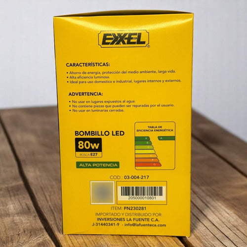 Bombillo Led Buld 60w E27 85-265v Blanco Run