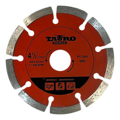 DISCO DIAMANTADO 4.5" SEGMENTADO TAURO