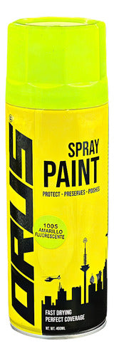 Pintura En Spray Fluorescente 400ml Orus