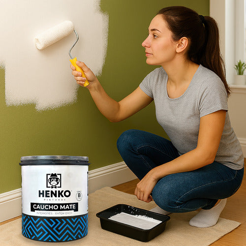 Pintura Caucho Galon Clase B Henko