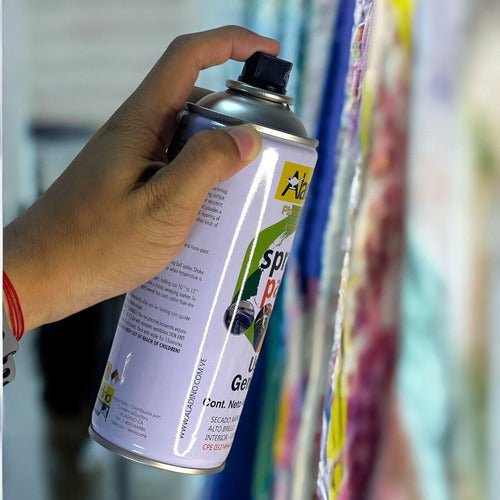 Pintura En Spray Blanco Brillante 400cm Aladino