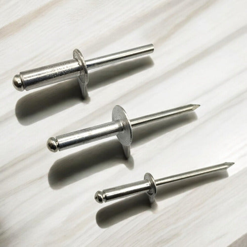 Remache Aluminio Ala Ancha 612 (3/16 X 15/16) Pack De 20und