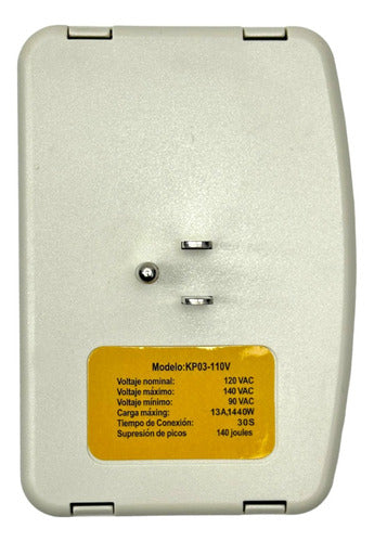 Protector De Voltaje Kobatex 110v 3 Tomas