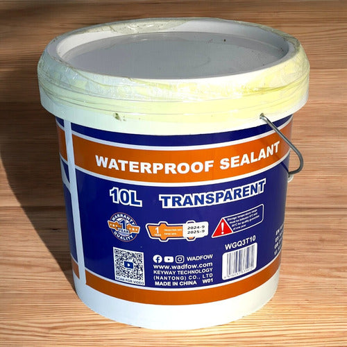 SELLADOR IMPERMEABLE TRANSPARENTE 10L WADFOW
