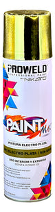 Pintura En Spray Electro Plata 250ml Proweld